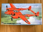 Hasegawa 1/48 P-38J Lightning 5000TH Special Edition Model Kit Unassembled New. Fixed Price $69.50.