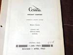 1963 Cessna Arc R-521A Adf Install, Service & Parts Manual. Fixed Price $93.62.