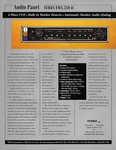 Avionics Data Sheet - Terra Tma 350 Audio Panel Aircraft (B685). Fixed Price $8.00.