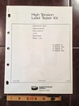 Bendix High Tension Lead Tester Kit Operation Maintenance Parts Manual.. Fixed Price $64.51.