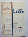 Vintage Oem Cessna Owner's Manual Model TU206F Turbo Stationair 1972. Fixed Price $15.95.