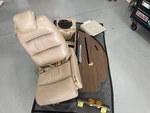 Citation ULTRA/560 Passenger 9TH Seat 4819253-4 And Cabin Divider 4899538-1. Fixed Price $9500.00.