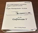Honeywell SPZ-8500 Fms/dafcs Gulfstream V Pilot's Training Manual Binder Style. Fixed Price $129.99.