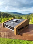 Apollo Twin X Rack Real Stand Side Panel Wooden Oak Universal Audio. Fixed Price $50.00.