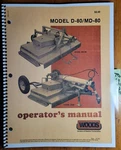 Woods MD-80 Rotary Cutter Mower Owner Operator & Parts Manual F-6721 10/86. Fixed Price $17.99.