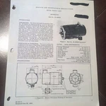 Leland Airborne Beechcraft 50-389015 Generator Service & Parts Booklet.. Fixed Price $140.09.