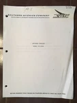 Sac Southern Avionics Company PC-1000 Antenna Coupler Install & Service Manual. Fixed Price $47.30.