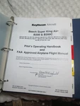 2002 Flightsafety Int. Raytheon Beech Super King Air B200C Manual. Fixed Price $179.00.