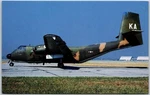 Airplane Dehavilland C-7A Caribou Twin Engine Pratt & Whitney R-2000 Postcard. Fixed Price $8.99.