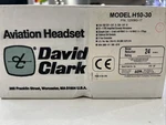 Brand New David Clark H10-30 Aviation Headset + Carring Bag Gift Never Used. Fixed Price $261.91.