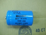 Mallory CGS652U050V3C Capacitor. Fixed Price $19.50.