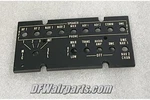 5072404-3, 12411-1118-2, Cessna Aircraft Nos Audio Panel Light Plate. Fixed Price $249.99.