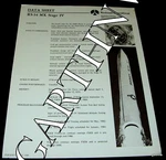 Rockwell International 1981 Data Sheet RS-34 Mx Stage Iv Us Air Force Nasa. Fixed Price $32.00.