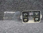 764-904 Piper PA-24-250 Instrument Cluster Assembly (minus Gauge). Fixed Price $392.00.