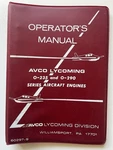 Avco Lycoming O-235 And O-290 Series Aircraft Engines Operator's Manual. Fixed Price $18.49.