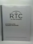 Rtc Cessna Citation Ultra Training Programs Manual Spiral Bound Revision 2019. Fixed Price $39.95.