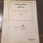 Lear Siegler Centrifugal Fuel Booster Pump RR53160 Overhaul - Parts Manual. Fixed Price $103.97.