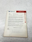 1969 Grumman American Aviation AA-1 Service Bulletin Manual Aircraft. Fixed Price $19.99.