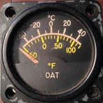 Cessna Oat Gauge C668520-0104, 500-23, SN10035. Fixed Price $98.59.
