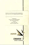 Piper PA-24 Comanche Flight Ops Manual Set 180 240 250 400 Pdf Historic Archive. Fixed Price $11.26.