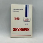 Vintage Cessna Information Manual 1980 Model 172N Skyhawk Paperback 1991 White. Fixed Price $26.99.
