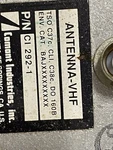 Comant Industries Antenna Ci 292-1/CL 292-2 Identical Functions. Fixed Price $75.00.