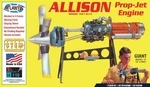 Atlantis Toy & Hobby Plastic Model Kit, Allison Prop Jet 501-D13 Engine. Fixed Price $49.75.