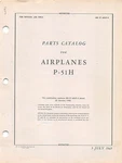 1945 P-51H Parts Catalog World War Ii Book Flight Manual -cd Version-. Fixed Price $39.99.