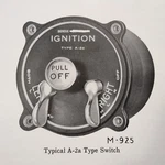 Bendix Scintilla Ignition Switches A-2A Series Service & Parts Instructions. Fixed Price $89.12.