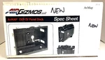 Airgizmos Avmap Ekp-iv Panel Dock Avionics,aviation Mount. Fixed Price $49.95.