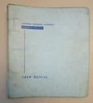 Vintage Original Hawker Siddeley DH125 Crew Operating Manual - Volume. Fixed Price $40.00.