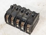 Lot Of 5 Heinemann 0912 Circuit Breakers, 20A, 120VAC, 1-POLE. Fixed Price $34.99.