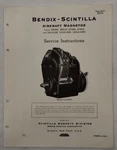 Bendix SB9RN/SB9LN/SF9RN/SF9LN/VAG9-DR Aircraft Magnetos Service Instructions. Fixed Price $17.25.