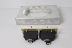 Bendix King Kc 140 Flight Computer Mounting Tray / Backplate Connectors. Fixed Price $200.00.