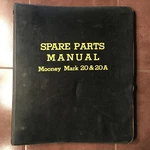 Mooney Mark & 20A Spare Parts Manual. Fixed Price $131.44.