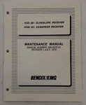 Bendix/king Kgs 681 Glideslope Receiver Kgm 691 Gs/marker Maintenance. Fixed Price $20.00.