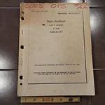 Original Navy North American T-28B Trojan Flight Handbook. Fixed Price $150.05.