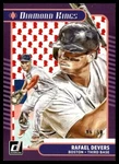 2016 Donruss Diamond Kings Purple /50 Rafael Devers Boston Red Sox #5. Fixed Price $7.48.
