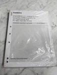 Siemens Simodrive 611 Analog System Ac Drives Inverter Operator Service Manual. Fixed Price $122.46.