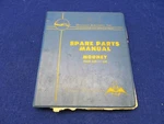 1962 Mooney 20B & 20C Spare Parts Manual (1221-336). Fixed Price $65.00.