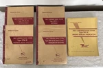 Bendix Radio Manuals Set Of 5 RDR-1 Antennas Transmitter Receiver Radar Books. Fixed Price $158.75.